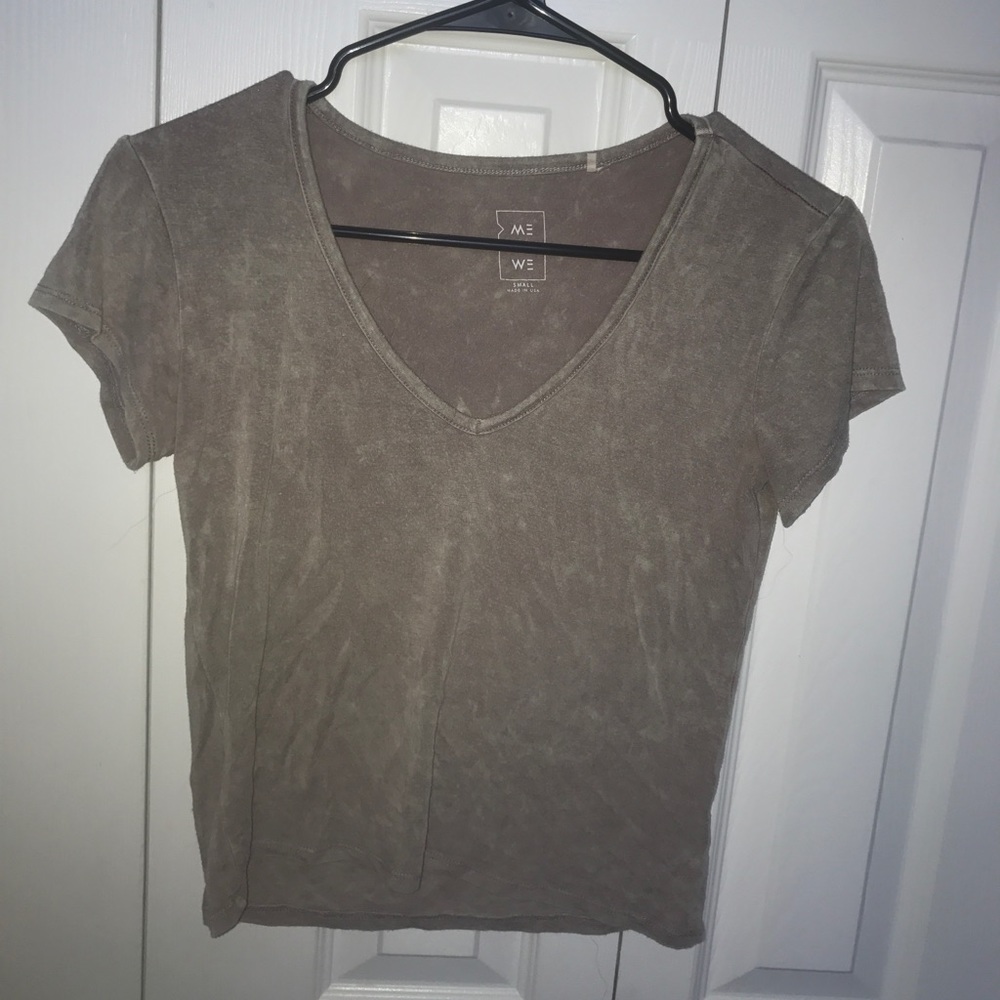 Pink me to we cropped tshirt